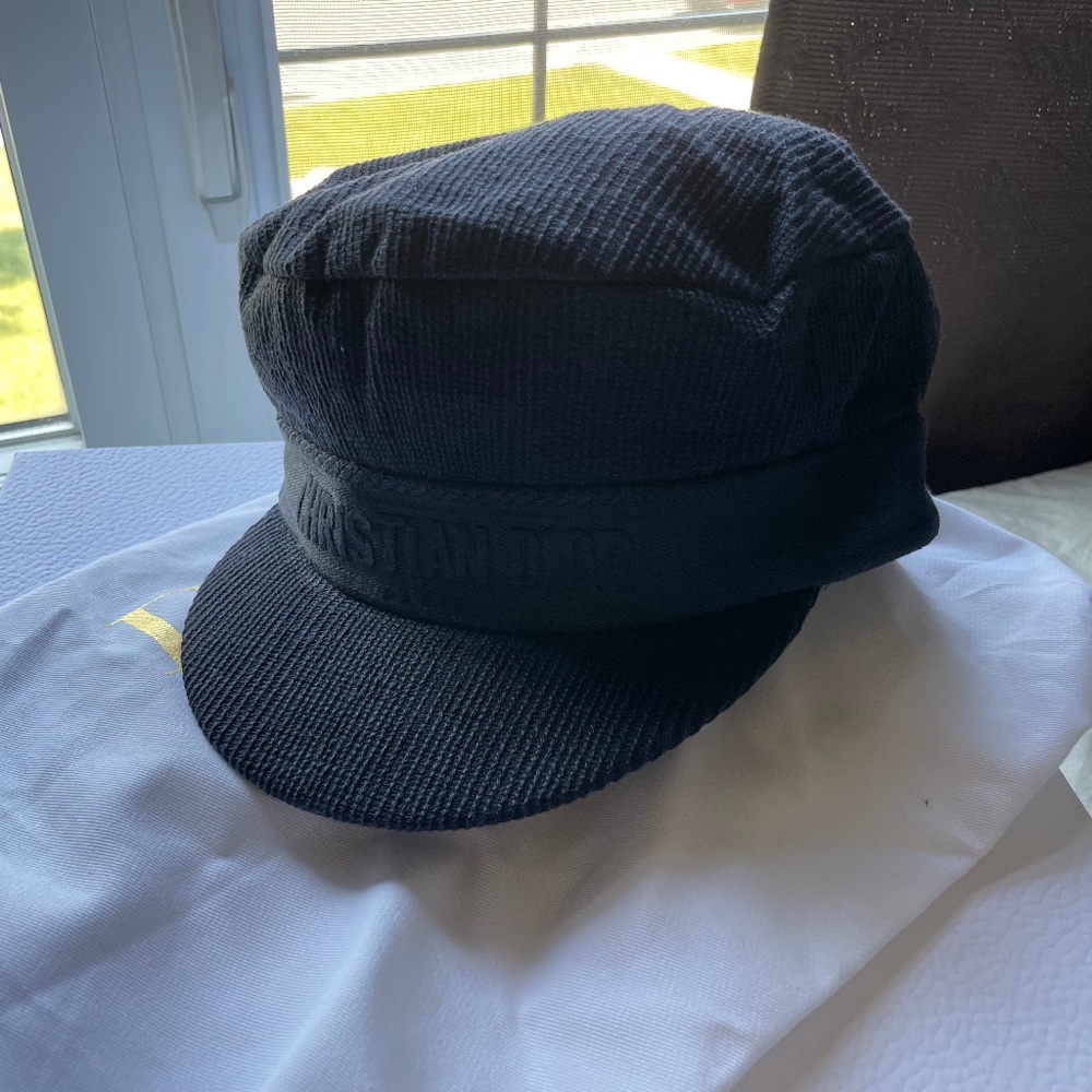 BRAND NEW EMT 400 Christian Dior Cap Hat Blue Newsboy